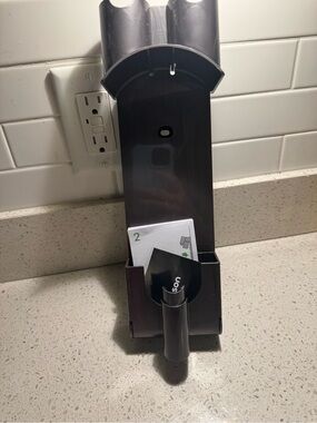 Dyson Wall Docking Station in Dark Gray